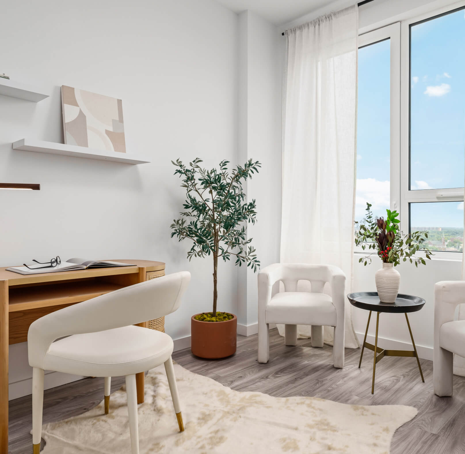 Luxury living space in Queens apartment rental